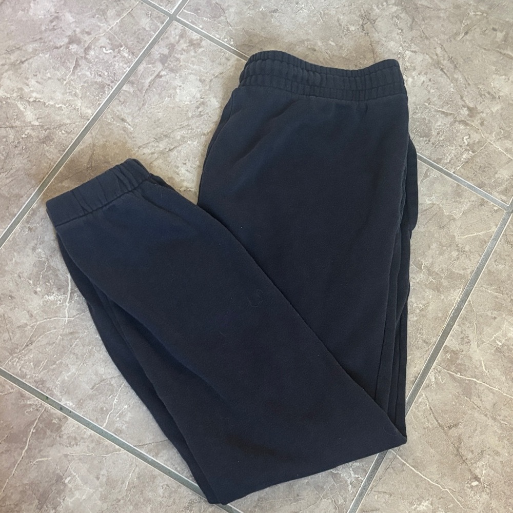 Athletic Works Black Fleece Jogger Pants